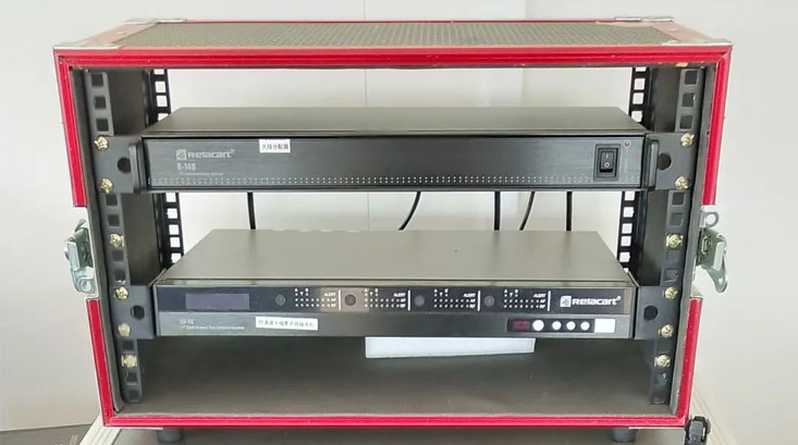 El sistema de micrófono inalámbrico Relacart UR-2Q de cuatro canales y 130 MHz ayuda a la construcción ferroviaria de China a construir el proyecto del campo de rugby Cavern de Papua Nueva Guinea y Nueva Irlanda