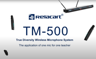 ¿Cómo configura el Relacart TM-500 un sistema de 'un maestro, un micrófono'?