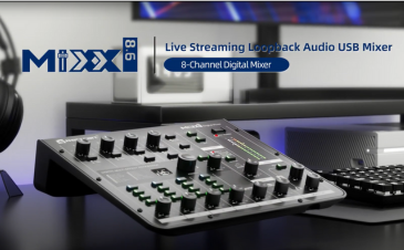 Relacart MIXX8.6 Mezclador Digital de 8 Canales