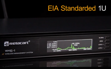 Relacart WMS1 es un sistema de gestión de frecuencia inalámbrico