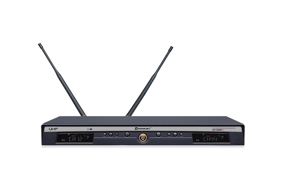 Receptor inalámbrico de doble canal