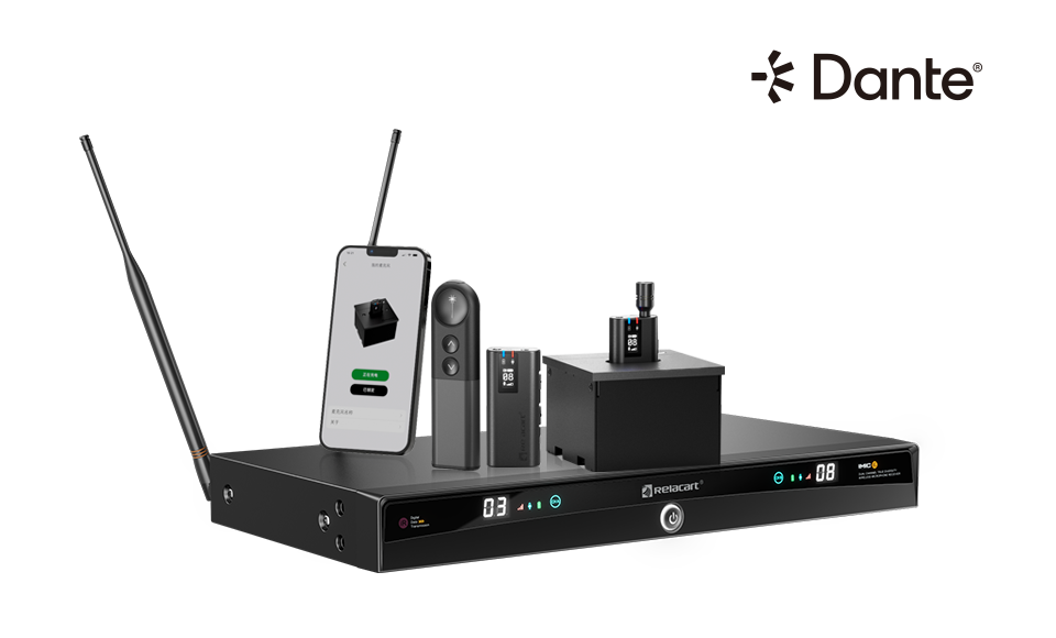 Sistema de micrófono inalámbrico True Diversity de doble canal