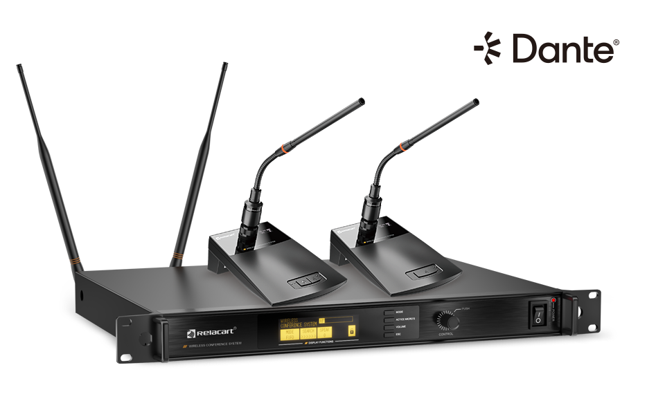 Sistema inalámbrico de discusión de conferencias