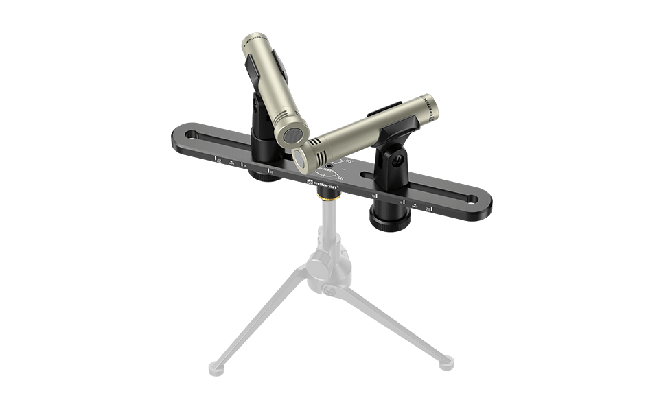 Conjunto estéreo de micrófono de diafragma pequeño de alto rendimiento