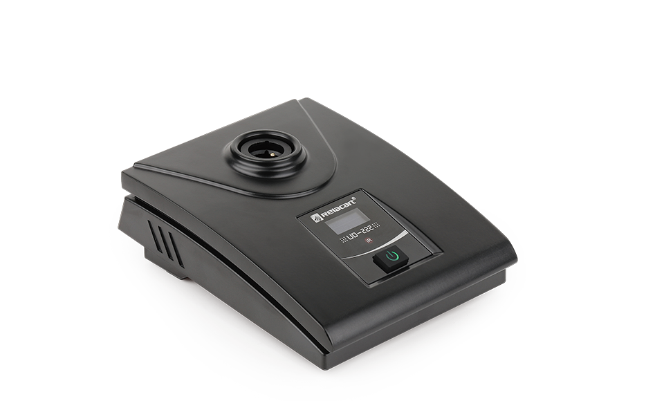 Soporte de escritorio para micrófono inalámbrico con cuello de cisne