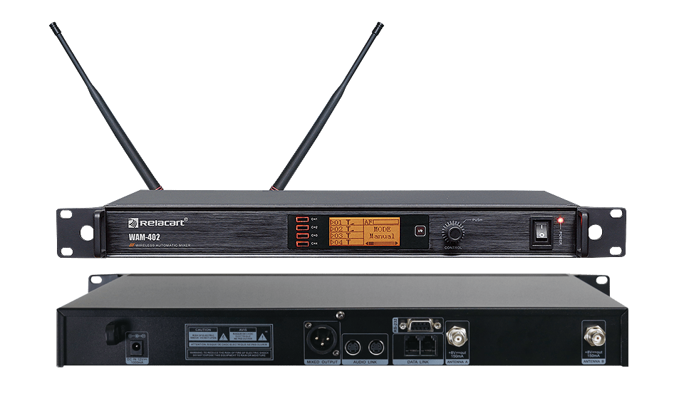 Mezclador automático inalámbrico