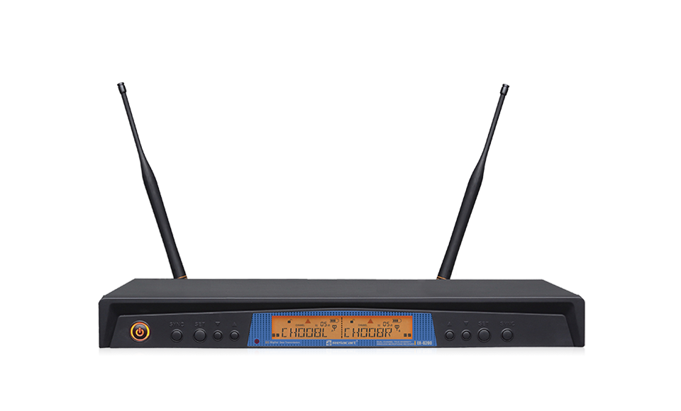 Sistema de micrófono inalámbrico True Diversity de doble canal