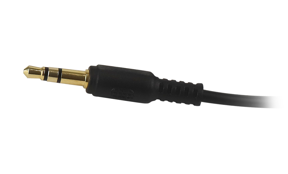 Cable de conversión de conector telefónico estéreo TRS-6,35 mm