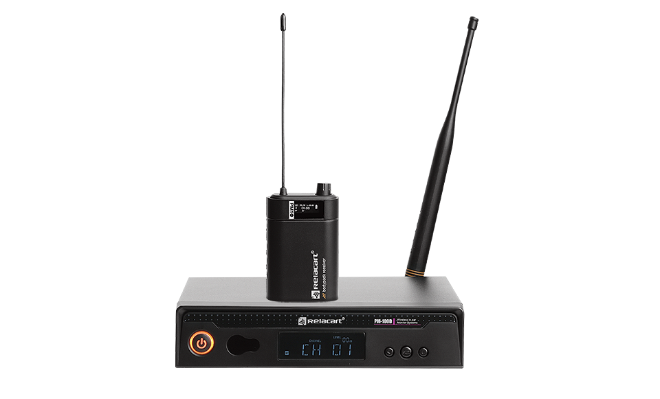 Sistema de monitor intrauditivo inalámbrico estéreo