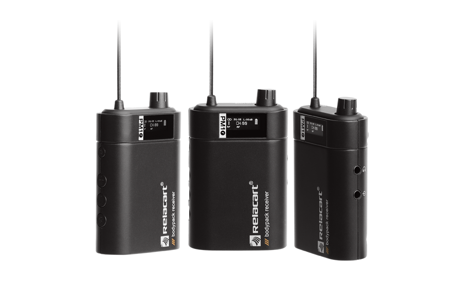 Sistema de monitor intrauditivo inalámbrico estéreo