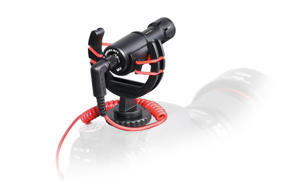 Micrófono de condensador tipo escopeta