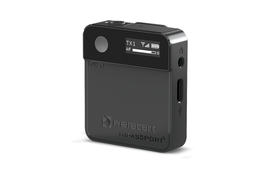 Sistema de micrófono inalámbrico de un solo canal