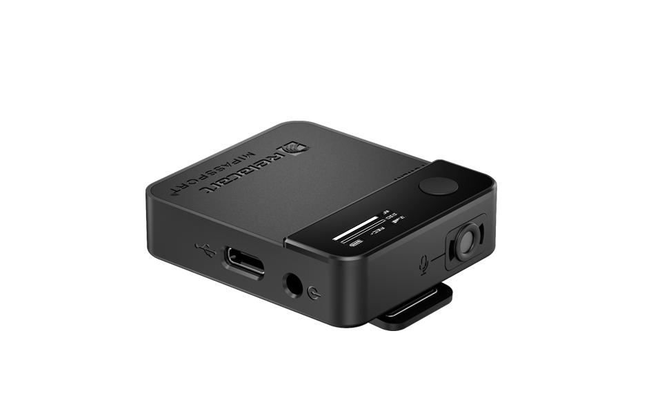 Sistema de micrófono inalámbrico de doble canal