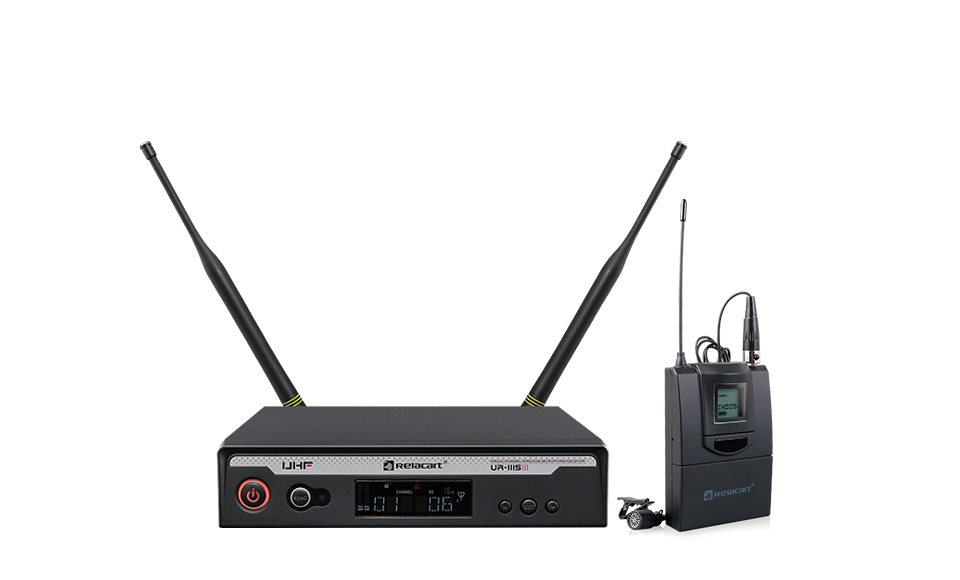 Sistema de micrófono inalámbrico UHF de un solo canal