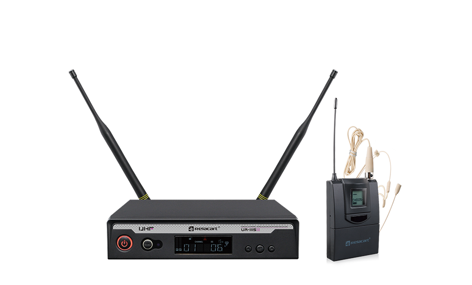Sistema de micrófono inalámbrico UHF de un solo canal
