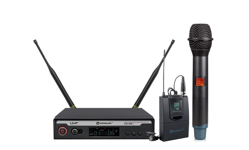 Sistema de micrófono inalámbrico UHF de un solo canal
