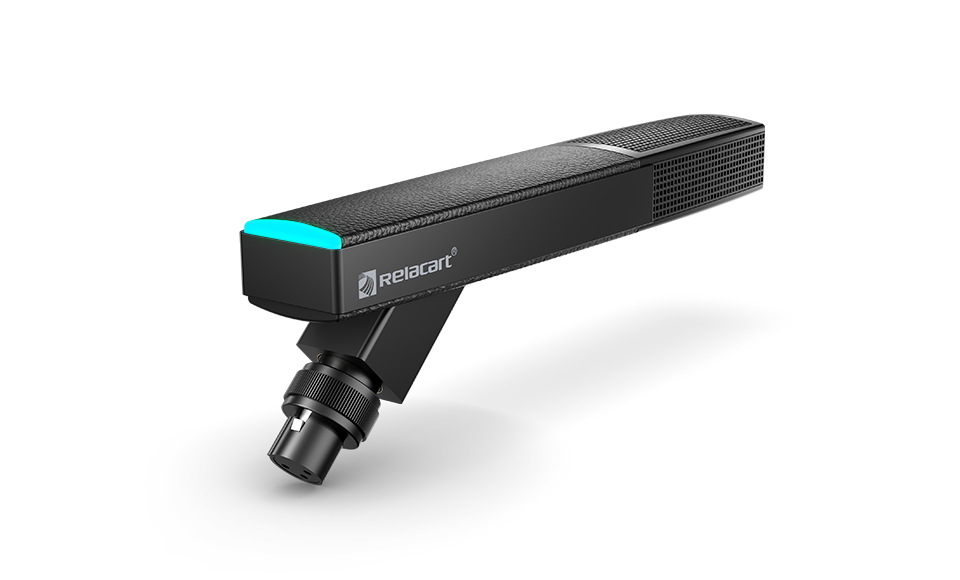 Micrófono cuadrado desmontable