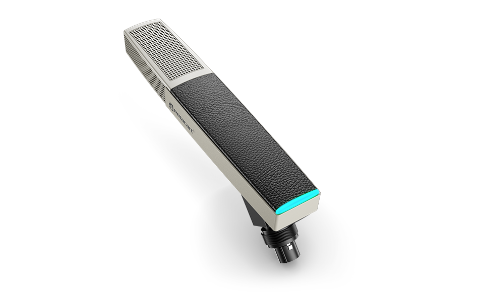 Micrófono cuadrado desmontable