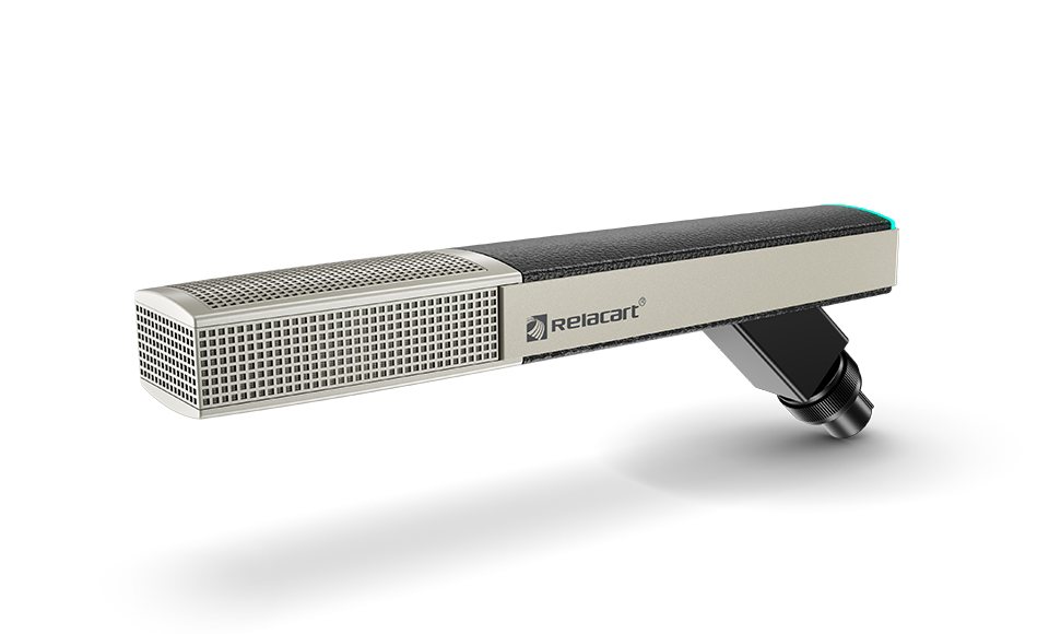 Micrófono cuadrado desmontable