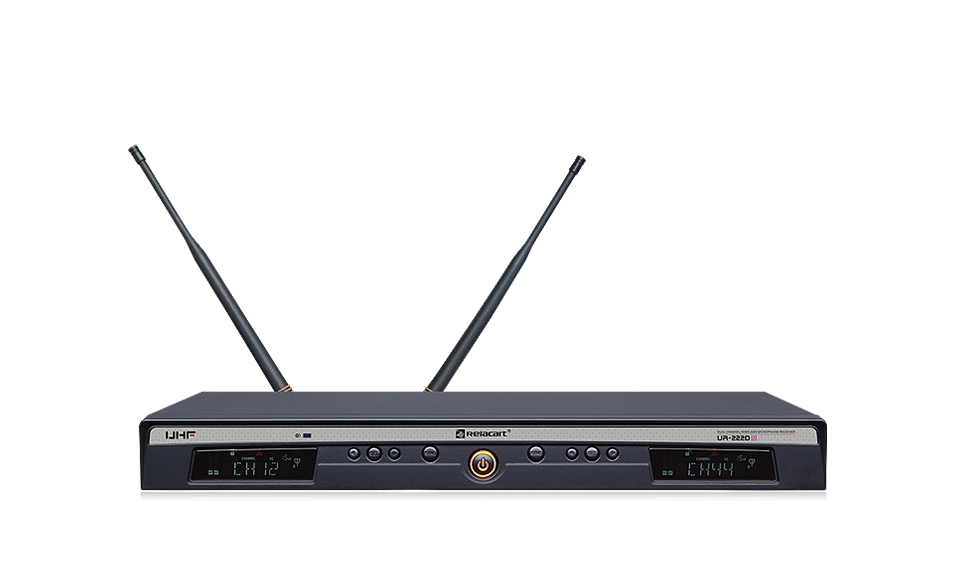 Sistema de micrófono inalámbrico True Diversity de doble canal