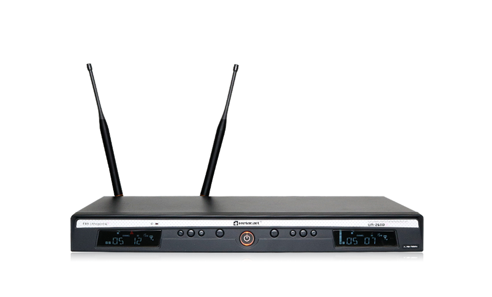 Sistema de micrófono inalámbrico de doble canal