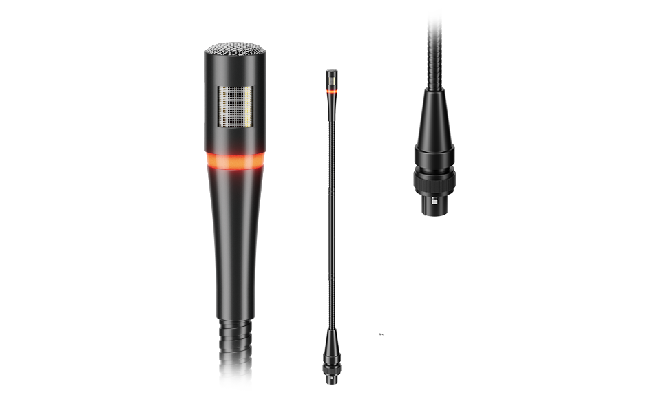 Micrófono de cuello de cisne