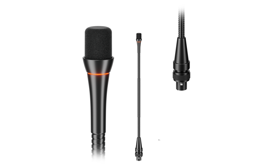 Micrófono de cuello de cisne