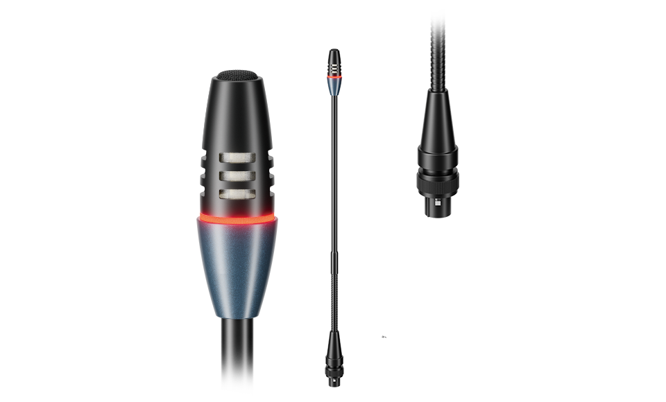 Micrófono de cuello de cisne