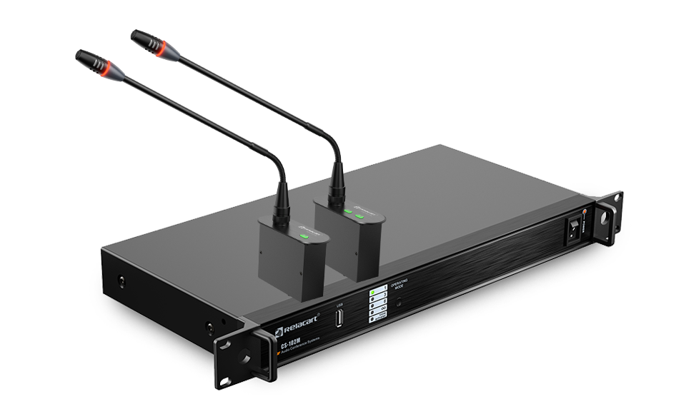 Sistema de discusión de conferencia de audio por cable