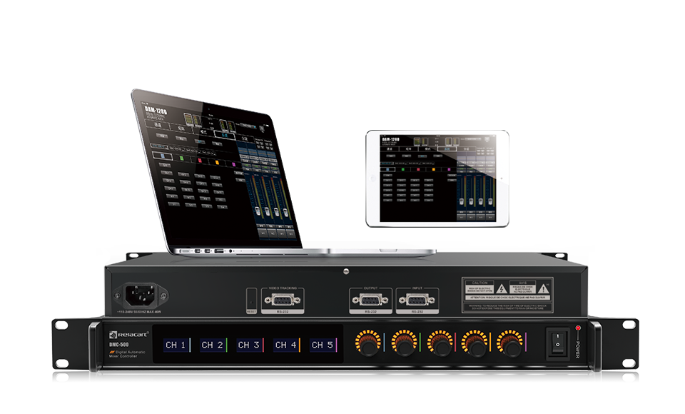 Controlador de mezclador automático digital
