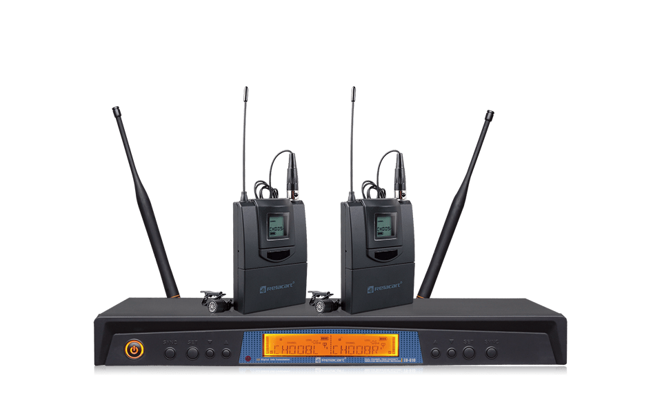 Sistema de micrófono inalámbrico True Diversity de doble canal