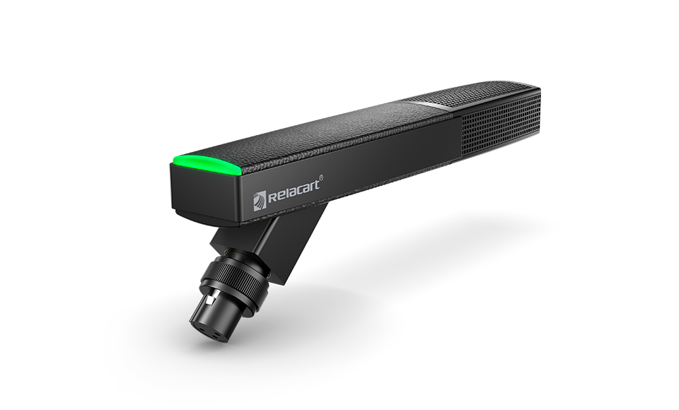 Micrófono cuadrado desmontable