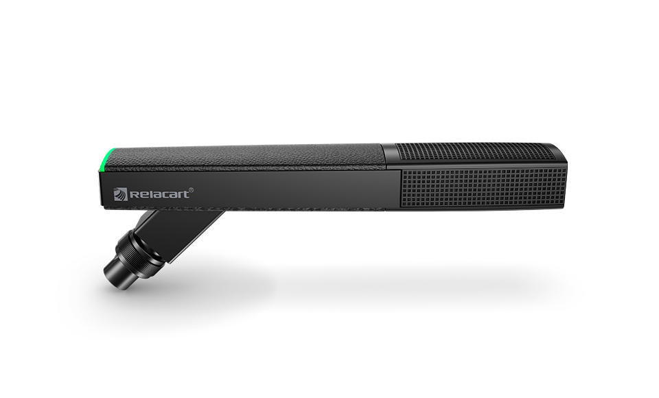 Micrófono cuadrado desmontable