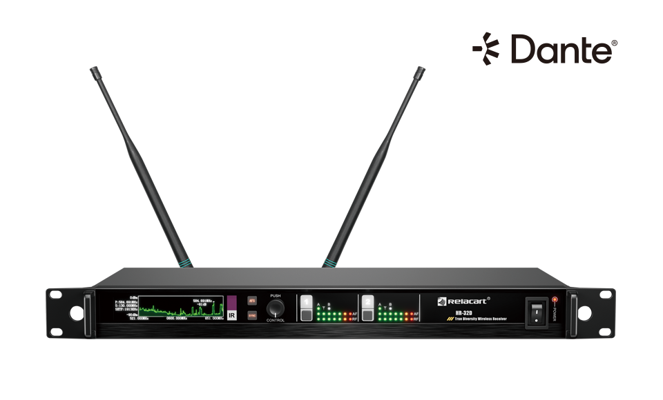 Sistema de micrófono inalámbrico True Diversity de doble canal