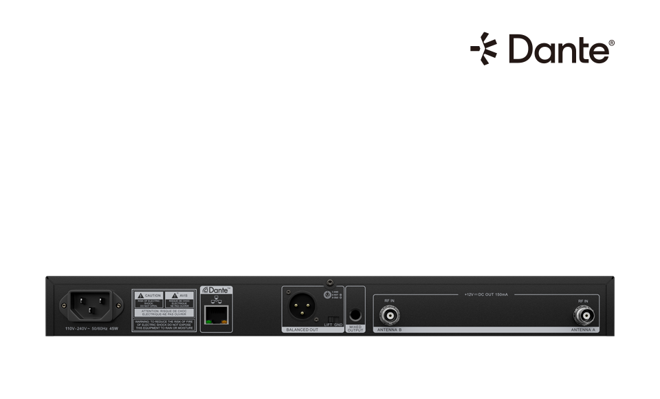 Sistema de micrófono inalámbrico True Diversity de un solo canal