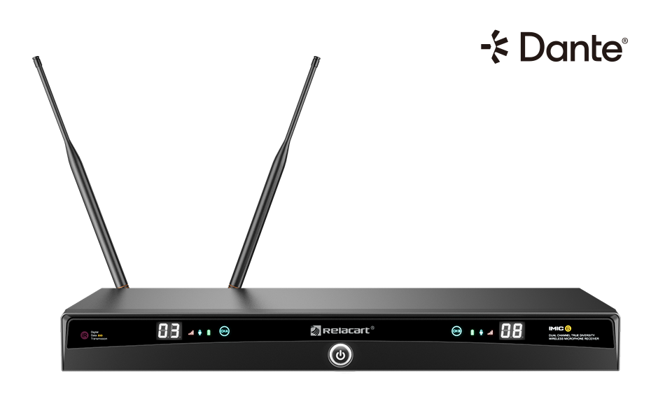 Sistema de micrófono inalámbrico True Diversity de doble canal