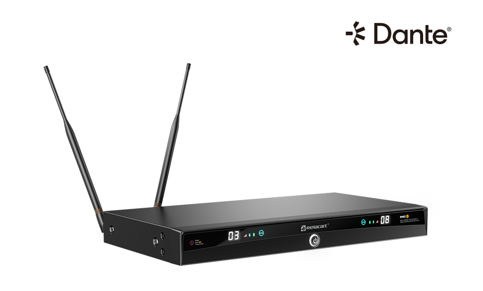 Sistema de micrófono inalámbrico True Diversity de doble canal