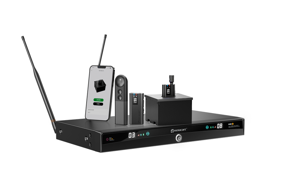 Sistema de micrófono inalámbrico True Diversity de doble canal