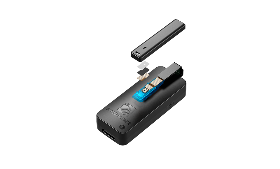 Mini sistema de micrófono inalámbrico de doble canal