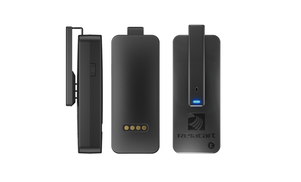 Mini sistema de micrófono inalámbrico de doble canal