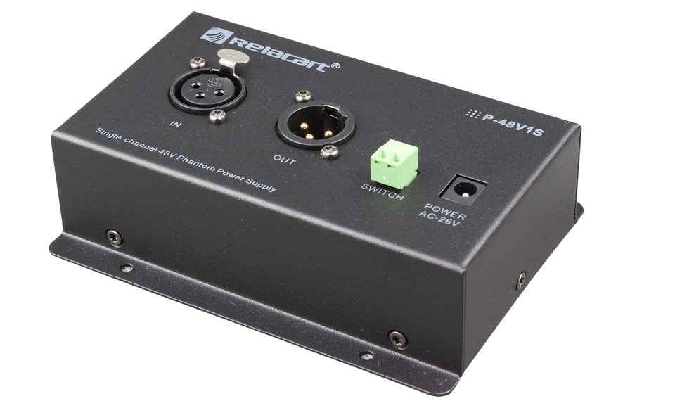 Fuente de alimentación fantasma de un solo canal de 48 V