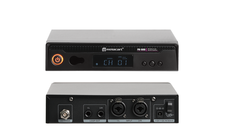 Sistema de monitor intrauditivo inalámbrico estéreo