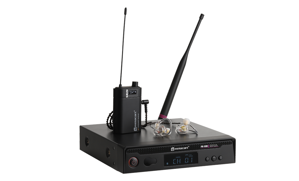 Sistema de monitor intrauditivo inalámbrico estéreo