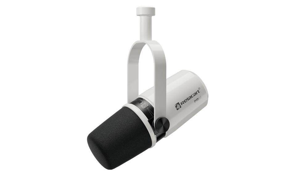 Micrófono vocal dinámico con preamplificador incorporado