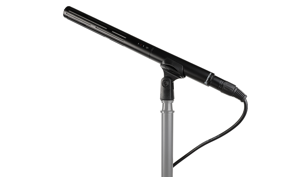 Micrófono de condensador tipo escopeta