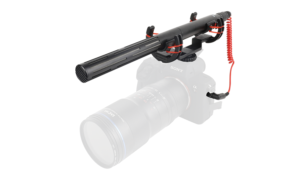 Micrófono de condensador tipo escopeta