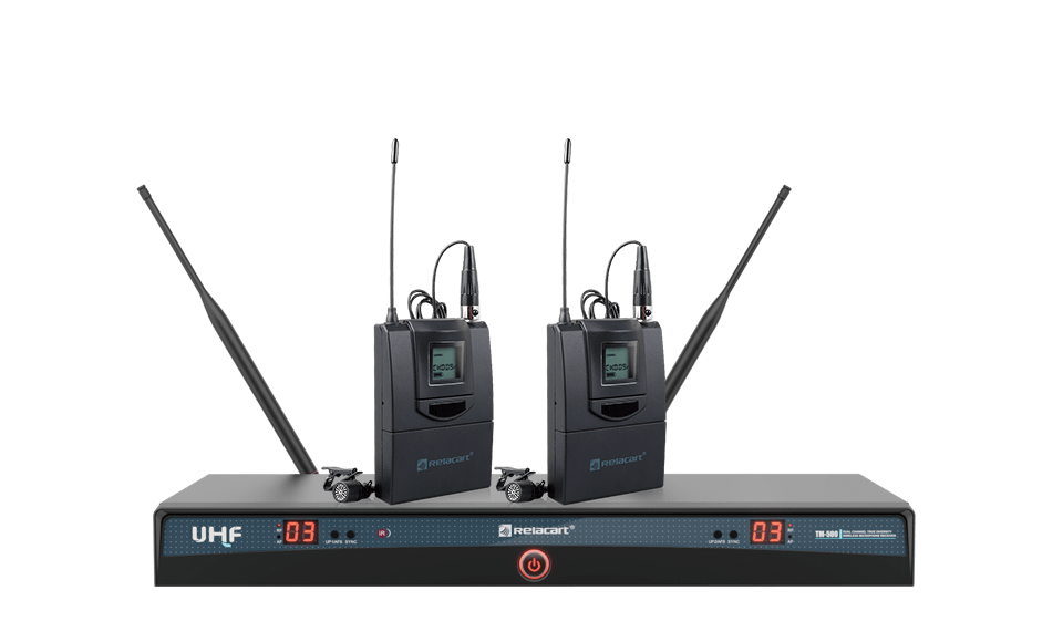 Sistema de micrófono inalámbrico de doble canal