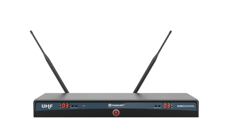 Sistema de micrófono inalámbrico de doble canal