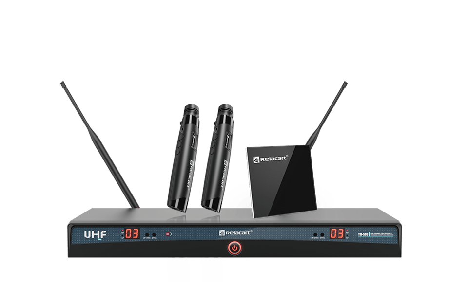 Sistema de micrófono inalámbrico de doble canal