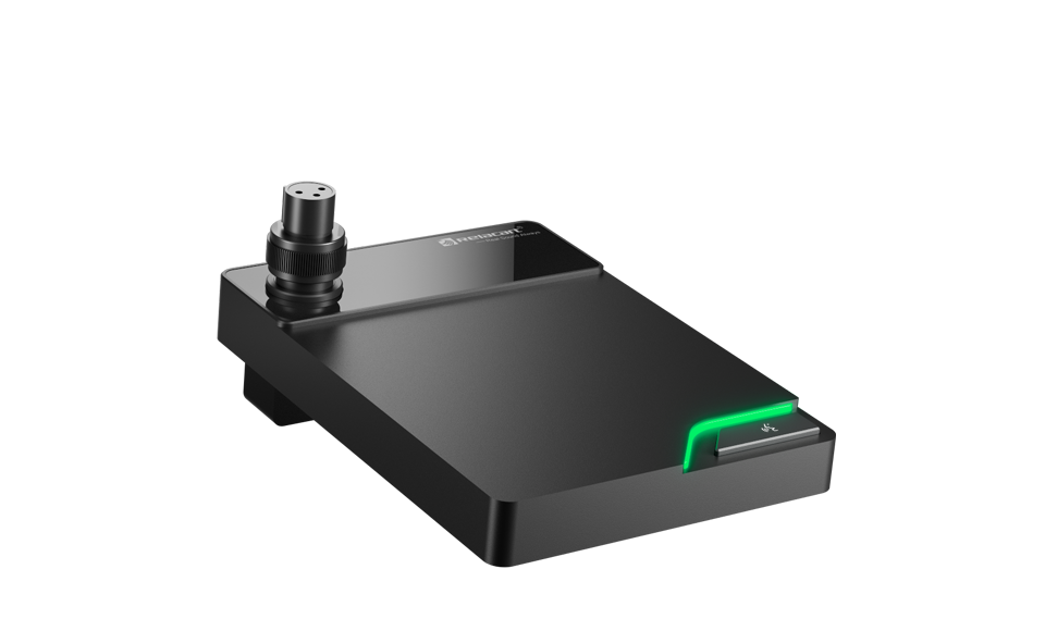 Soporte de escritorio para micrófono de cuello de cisne